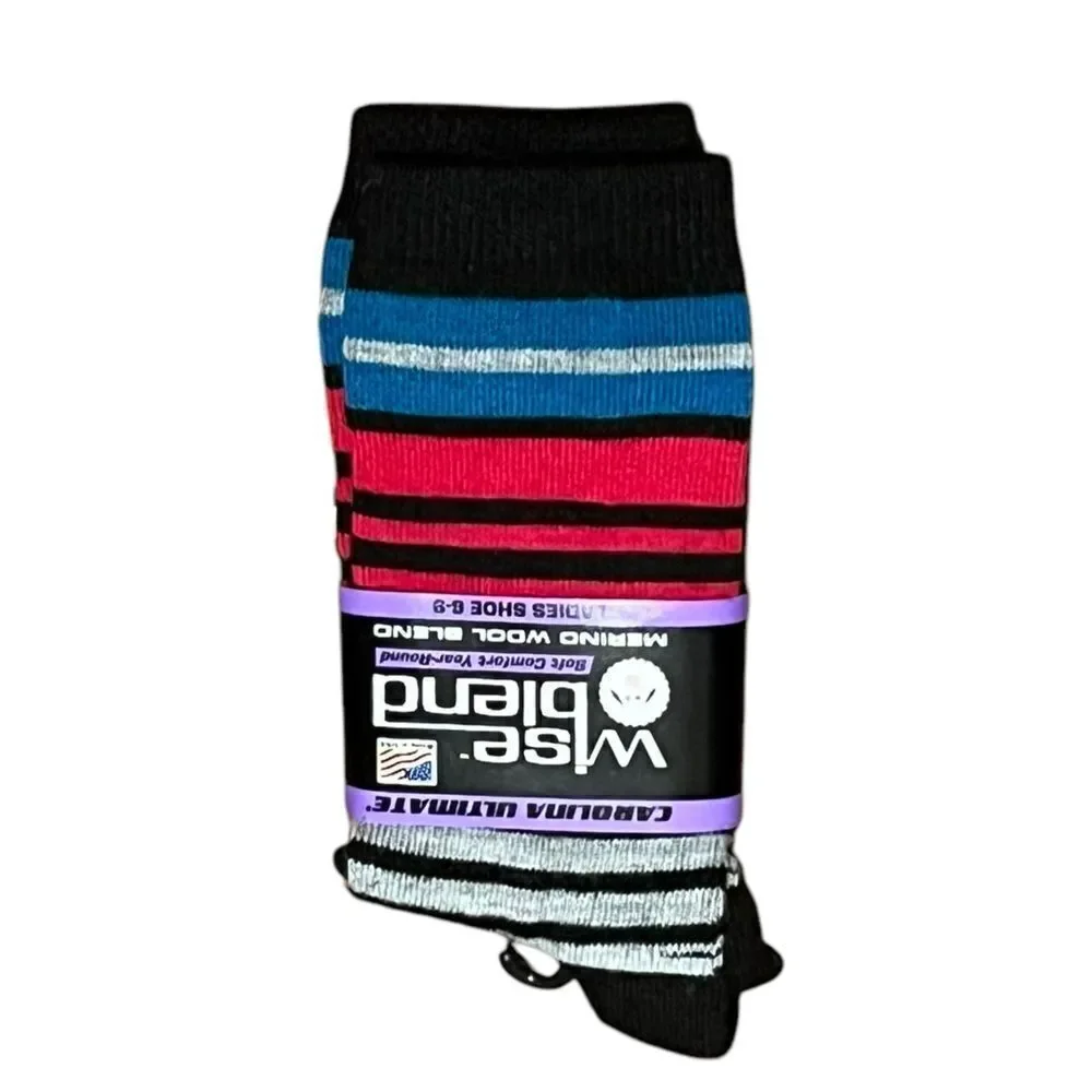 BOGO Wise Blend‎ Women’s Socks, Size M, NWT